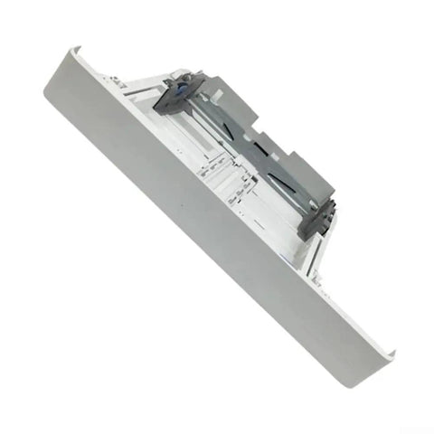 Paper Tray Upgrade For LaserJet Pro M254 M255 250 Sheet Capacity Built Tough With ABS Plastic Tool Free Install shown at angle