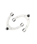 Top view of components from Beefed Up Eight Piece Control Arm Kit With Ball Joints And Bushing Stabilizer Links And Tie Rods For Porsche Cayenne 92A