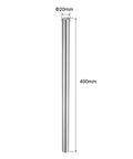 Beefed Up Linear Motion Guide Shaft 20mm X 400mm Chrome Plated Case Hardened Steel For 3D Printers And CNC Machines Ultra Smooth Glide