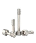 Twenty Piece Built Tough 304 Stainless Steel Hex Socket Smooth Cap Captive Screws in various lengths for M3 and M4 setups.