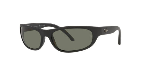 Predator Rectangular Sunglasses For Men Matte Black Full Rim Frames With Polarized Green Lenses 60 mm Wide Dope UV Protection