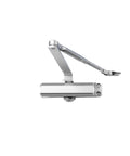 Heavy Duty Door Closer 25 To 85KG Aluminum Alloy Mute Soft Closing Adjustable Speed No Positioning L Fits Doors Up To 1100mm Wide Easy Install