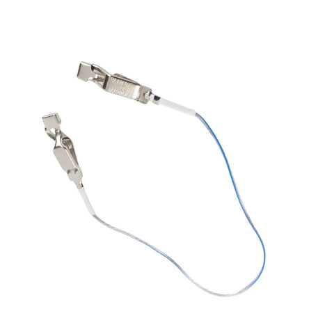 Stainless Steel Fencing Head Wire Clamp For Foil And Saber Equipment With Conductive Wire Design And Precise Connection Stable Hold