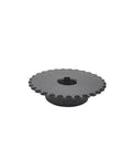 Super Tough Steel Chain Gear Sprocket Wheel With 36 Teeth And 12mm Keyway for heavy duty motor drives, showing robust construction.