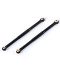 Axial Aluminum Alloy Suspension Rod Links Set For SCX24 C10 One Twenty Fourth Scale RC Crawler Upgrade Parts Black CNC Machined