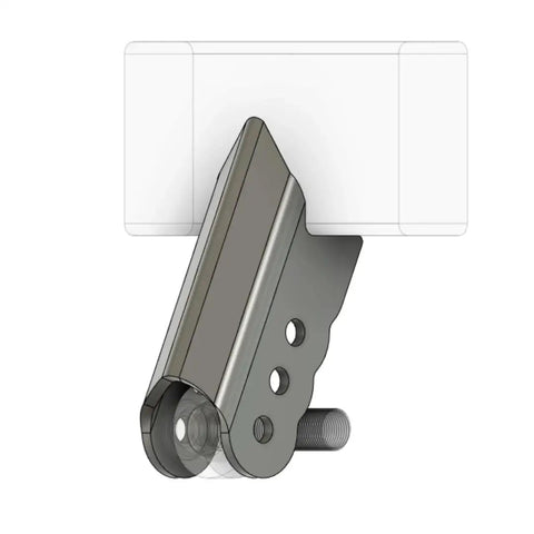 Off Road Adjustable Panhard Bracket, Outside Frame, 3 Hole Pattern With 1 Inch Increment Adjustments For Precise Angle Alignment, USA Made Heavy Duty Suspension Mount For 4x4 Rigs, 1/4 steel