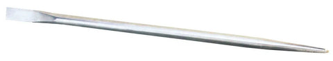 Beefy 30 Inch Jimmy Bar Seven Eighths Inch Diameter Chrome Alloy Steel Pry Tool With Heat Treated Strength ideal for leverage