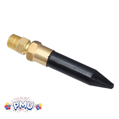Helium Balloon Filler Regulator With Precise Air Flow For Latex And Mylar Balloons Tank Valve Replacement black nozzle detail
