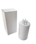 40uF CBB60 Motor Run Capacitor 450V AC Round Cylinder Four Pins Metallized Polypropylene Film Drop In Replacement in box