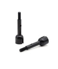 Alloy Metal Rear Wheel Axle Cups 7505 Set For 1 Tenth Scale RC Cars Upgrade Parts And Spare Replacement Accessories Compatible With DBX-10 Racing Buggy Durable Heavy Duty Hubs 2Pcs.