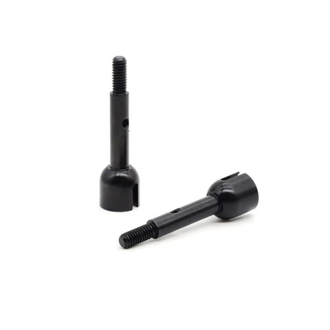Alloy Metal Rear Wheel Axle Cups 7505 Set For 1 Tenth Scale RC Cars Upgrade Parts And Spare Replacement Accessories Compatible With DBX-10 Racing Buggy Durable Heavy Duty Hubs 2Pcs.