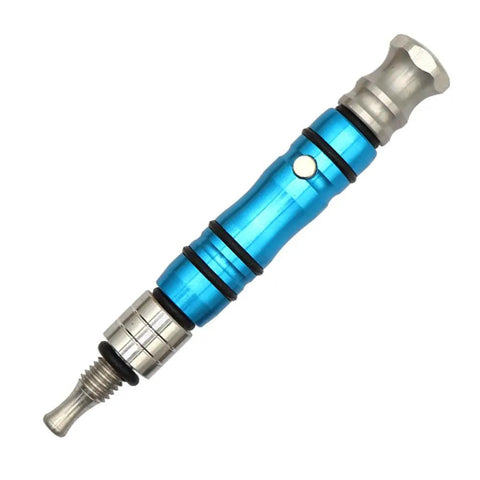 Blue impact pen tool from 34 Piece Car Dent Repair Tool Kit With Lifter Impact Pen Hammer Set And Unpainted Sheet Metal Tools For Auto Body Dents Built Tough For DIY Gear And Pros Heavy Duty.