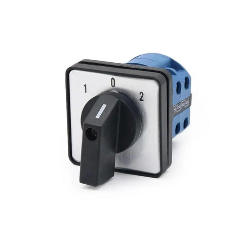 Beefy Universal Reversing Switch With Two Or Three Gears And Two Joints On Off Change Over Cutoff Switch 32A 63A 125A For Machinery And Equipment Industrial Grade Durable Construction For Heavy Duty Use, front view
