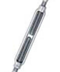 Top Notch Galvanized Steel Jaw And Eye Turnbuckle 2 Inch Thread By 24 Inch Take Up Heavy Duty Tension Adjuster 37000 Lbs
