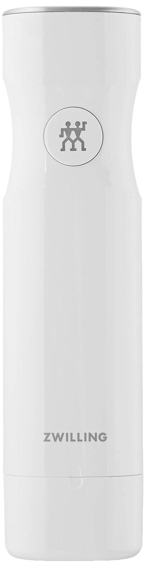 White handheld vacuum pump from the Fresh And Save Handheld Vacuum Sealer Kit with 3-Piece BPA-Free Food Storage Containers