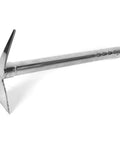 Workhorse Dual-Use Garden Hoe And Pickaxe Stainless Steel Handheld Yard Work Tool with sturdy handle for gardening