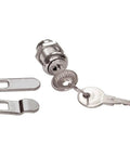Econo Cam Lock 7/8 Inch Keyed Code 751 for RV Compartments and Bay Doors Stainless Steel Security Locking Hardware Includes Two Keys