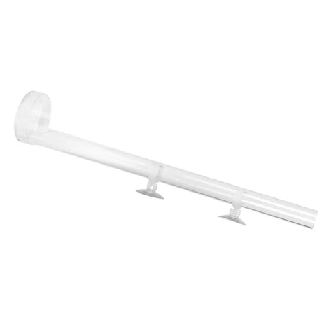 Top Drawer Aquarium Shrimp Feeding Dish And Suction Tube Dead Simple Bottom Long Reach Fish Tank Slick Transparent Acrylic Bowl Built To Last with dual suction cups.