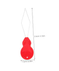Lightweight Embroidery Needle Threader Kit with Gourd Shaped Plastic and Metal Tools 100 Pack Portable Threading Tool for Hand Sewing and Sewing Machines Easy Peasy Fast Versatile for Embroidery Crafts and DIY Projects, red 5.5cm threader