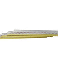 Side view of 2 Inch 15 Gauge Galvanized Finish Nails 4000 Per Box For Crown Molding Baseboards Chair Rails And Step Railing Projects Built To Last