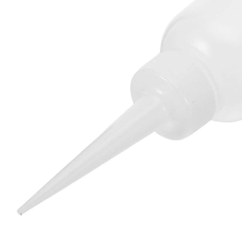 Needle Tip Glue Applicator Bottles With Fine Point Nozzles, Handy Portable Glue Dispenser Set Of 12 For Crafting, Model Making, Electronics, Repairs, And Precision Glue Application, close-up nozzle