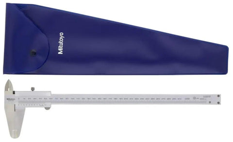 Stainless Steel Vernier Caliper 0 To 200 mm Range With Inside And Outside Measurement, Smooth Slide, plus storage case