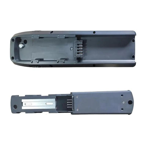 Badass Heavy Duty Ebike Battery Case Fit 65 Pcs 18650 Cells 48V Battery Box showing interior layout and connectors.