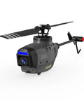 C127AI Scout RC Drone With Brushless Single Rotor Beast Mode Performance, 1080P Camera, 2.4G 4CH Helicopter, side view