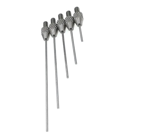 Needle Contact Point Sets For Dial Indicator And Depth Gauge, 4-48 UNF Thread Shank, 1mm Diameter Stem, 10mm To 50mm Lengths