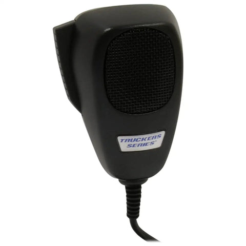 4 Pin Dynamic CB Microphone With 9 Foot Super Coil Cord For Cobra And Uniden Radios, Screw-On 4 Pin Connector, Ideal For CB, Black