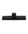 360 Degree Invisible Rotatable Hidden Pivot Hinge For Secret Doors And Bookcases, Heavy Duty Concealed Hinge In Stainless Steel