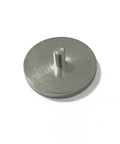 Steel head for Leather Craft Hand Press Tool with 8 cm pressing plate, used for stamping and embossing leather goods.