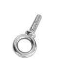 Workhorse Heavy Duty Lifting Shoulder Eye Bolts One Quarter Inch By Twenty UNC Marine Grade 304 Stainless Steel Threaded