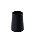 Ferrules For.355 Taper Tip Golf Shafts Black Three Quarter Inch Tall 0.54 Inch Outer Diameter Set Of 12 Replacement Ferrules For Irons Hybrids And Wedges For Clubmaking And Restorations single piece close-up