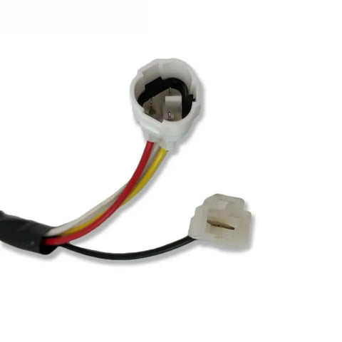 Close-up of connectors from Voltage Rectifier And Regulator Kit For WR250F 2007-2013 Ride-Ready Power Regulator