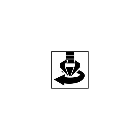 Icon of hand holding a pen with an arrow forming a circle, indicating a drawing action for Dead Nuts Reliable Industrial Grade HSS E Countersink Set With Razor Sharp Cutting Edges For Flawless Hole Finishing And Quick Deburring On Metal Wood.