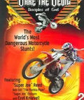 DVD cover for Fire Up The Garage And Grab This Badass DVD Featuring The Gnarliest Motorcycle Stunts Ever Recorded For Hardcore Adrenaline Junkies And Bike Culture Fans, showing motorcycle stunts.