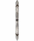 Beefy 4-1/2 Inch Segmented Rim V Groove Diamond Blade For Universal Rough Cuts With 7/8 Inch Bore Durable Concrete And Masonry Cutting Delivers Fast Clean Cuts And Extended Life In Power Tools. Shown in-side view with visible segments and V-groove style.