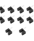 Pack of 10 ITR9606 Slick Photoelectric Sensor Switch Direct Insertion DIP-4 4 Pin Optocoupler Reflective Infrared Sensor