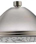 Cassidy Showerhead Replacement for Standard Bathrooms Stainless Finish Half Inch Connection Easy Install Durable Metal Construction High Flow