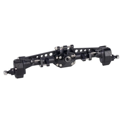 F10 Portal Axles For 1/10 RC Crawler Upgrades With CNC Machined High Strength Steel Gears and Aluminum Housings