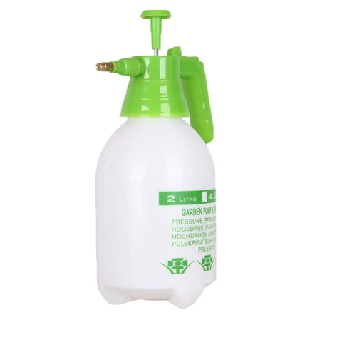 68oz Portable Garden Pump Sprayer For Yard And Lawn Care with adjustable brass nozzle and translucent bottle