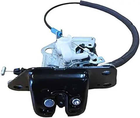 Tough As Nails Heavy Duty Lift Gate Latch With Reinforced Steel Pin Keeps Tailgate Locked Down On Pickups And Trailers No More Loose Wobblin Or Rattlin While Hauling Gear, close-up view.