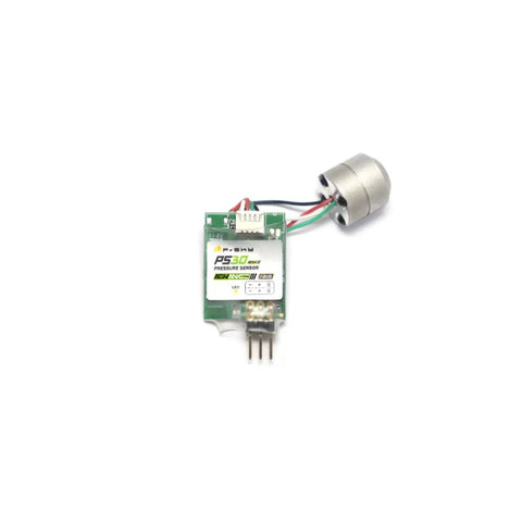 PS30 ADV Pressure Sensor For RC Flight Telemetry Pro Grade FBUS Ready And S Port Compatible Module front view with connectors