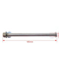Beefy Steel Rear Axle With Nut Replacement For Sur Ron Light Bee X S Segway X160 X260, dimensions 185x11.8mm, heavy duty bolt on