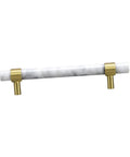 Marble Cabinet Handles For Mounting Drawer Pulls For Dressers Wardrobes Cabinets And Chests Of Drawers White 35x170mm No Fuss Easy Install