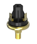Adjustable Air Pressure Switch With 10 Psi Set Point Plus Minus 3 Psi, Pressure Gauge Included, 1 To 30 Psi Range, Industrial Grade Sensor