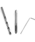 SAE Stainless 1/4-20 Inch Thread Repair Kit With Inserts And Tap For Auto Repair DIY Friendly Pro Grade Tools