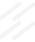 Acrylic Self Adhesive Push Pull Handles 4 Pack For Cabinets Drawers Dresser Glass Doors And Windows Matte Finish 110mm