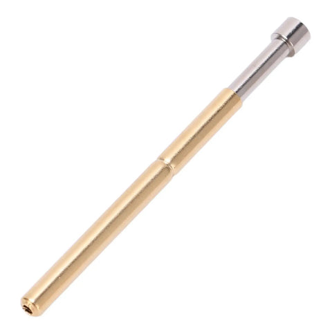 100 Pcs Spring Loaded Pogo Pin Set With Brass Concave Head For Stable High Frequency PCB Testing And Repeated Contacts, shown in detail